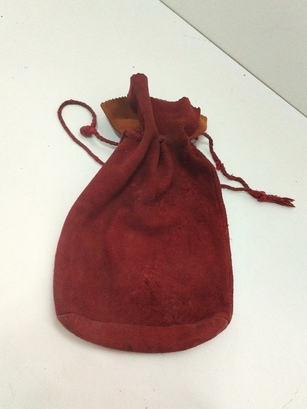 bolsa cordon antelina terciopelo saquito